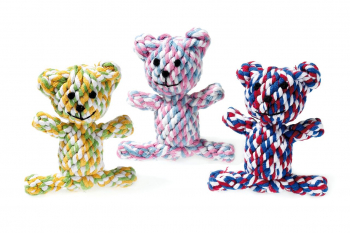 Preview: Karlie Baumwoll-Bärchen für Welpen Preview: Karlie Baumwoll-Bärchen für Welpen