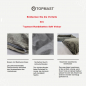 Preview: Topmast Hundebett Soft Velour