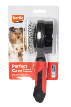 Karlie Professional Borsten- und Stiftbürste 2 in 1