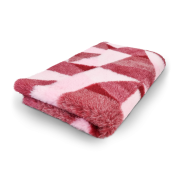 Vet Bed Mosaik rot - Auslaufartikel