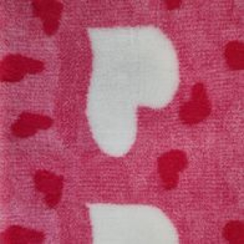 Vet Bed Big Heart rosa 150 x 100 cm