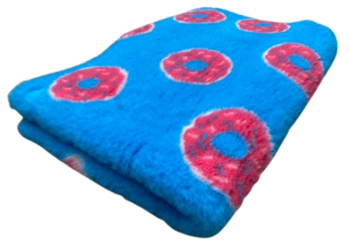 Vet Bed 3farbig türkis mit bunten Donut