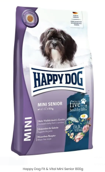 Happy Dog Fit  & Vital Mini Senior 800 g