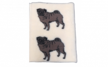 Vet Bed Silhouet Mops
