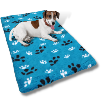 Topmast Hundekissen Teddyfell-Fleece  türkis