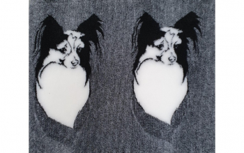 Vet Bed Silhouet Papillon