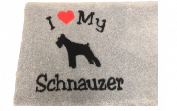 Vet Bed Silhouet Schnauzer