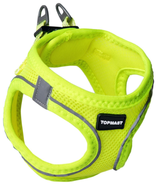 Topmast Airmesh Hundegeschirr neongelb
