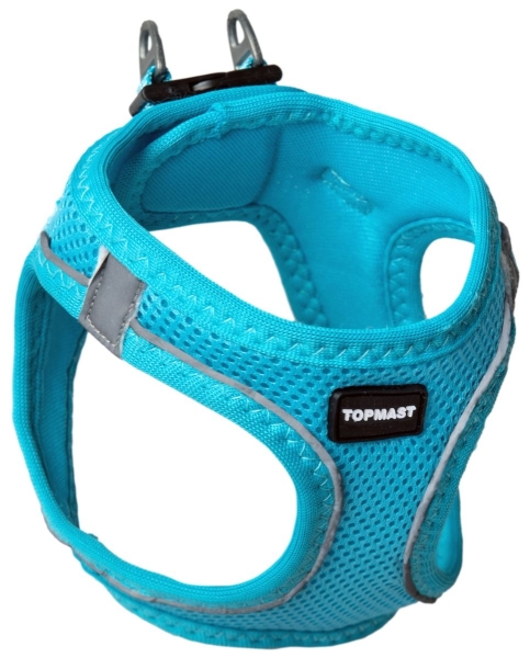 Topmast Airmesh Hundegeschirr türkis