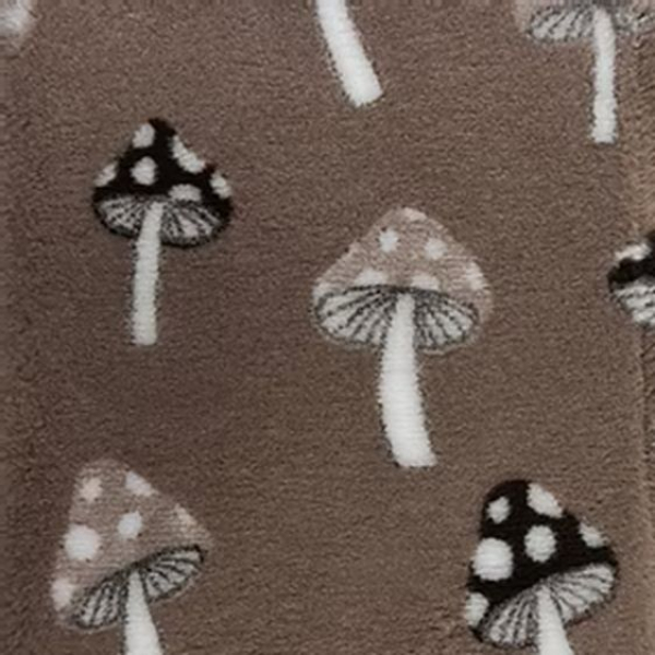 Vet Bed Mushroom Pilze braun