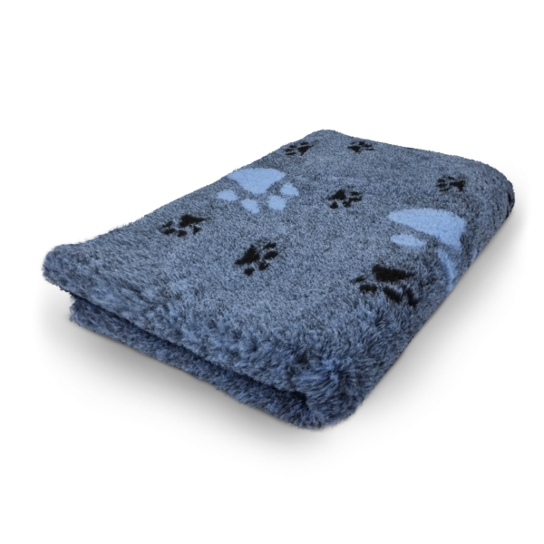 Vet Bed jeansblau große Pfote