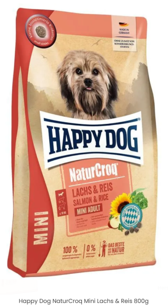 Happy Dog NaturCroq Mini Lachs & Reis 800 g