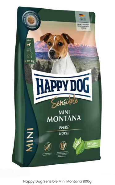 Happy Dog Sensible Mini Montana Pferd 800 g