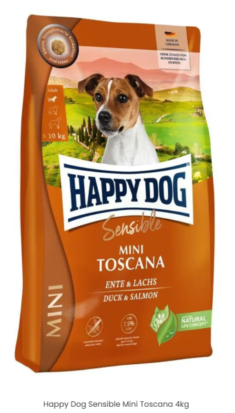 Happy Dog Sensitiv Mini Toscana 4 kg