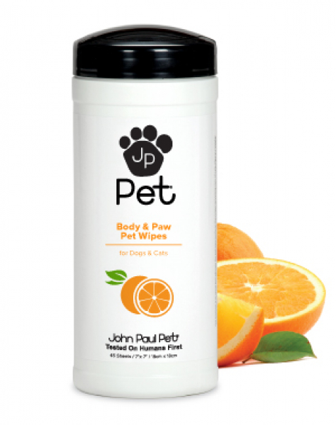 John Paul Pet Full Body and Paw Pet Wipes für Fell + Pfoten tierärztlich geprüft