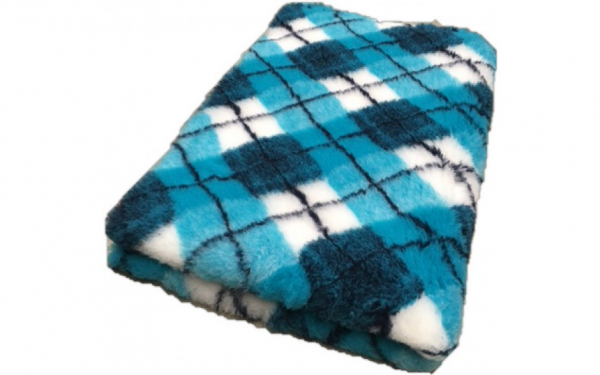 Vet Bed 3farbig im Karodesign