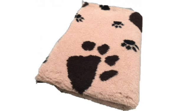 Vet Bed 3farbig große Pfote creme