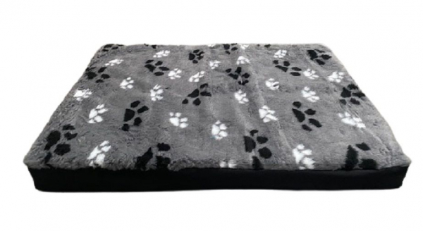 Topmast Hundematratze Vetfleece mit Pfoten