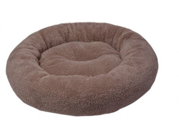 Topmast Velvet Plüschdonut taupe