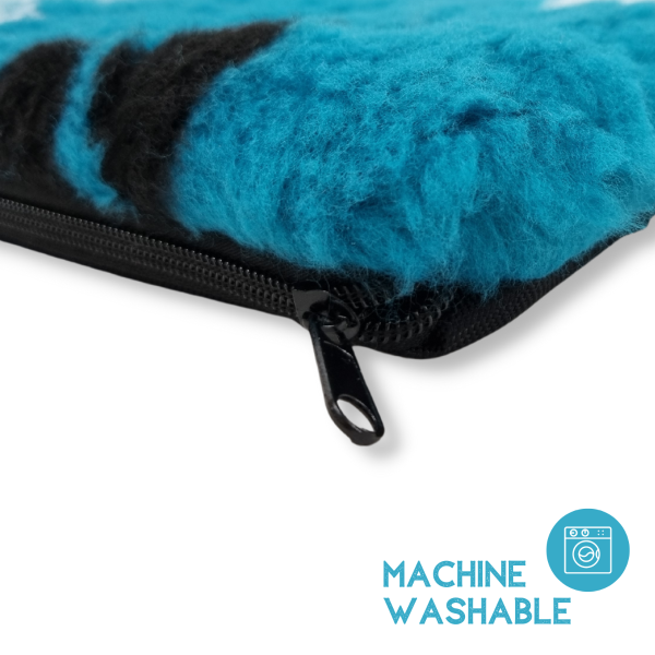 Topmast Hundekissen Teddyfell-Fleece  türkis