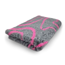 Vet Bed Hundedecke 2farbig Wellen 150x100cm. 100x75cm, 75x50cm