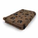 Vet Bed braun schwarze Pfote