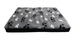 Topmast Hundematratze Vetfleece mit Pfoten