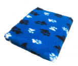 Vet Bed 150x100cm Hundedecke mit 2-farbigem Pfotendruck